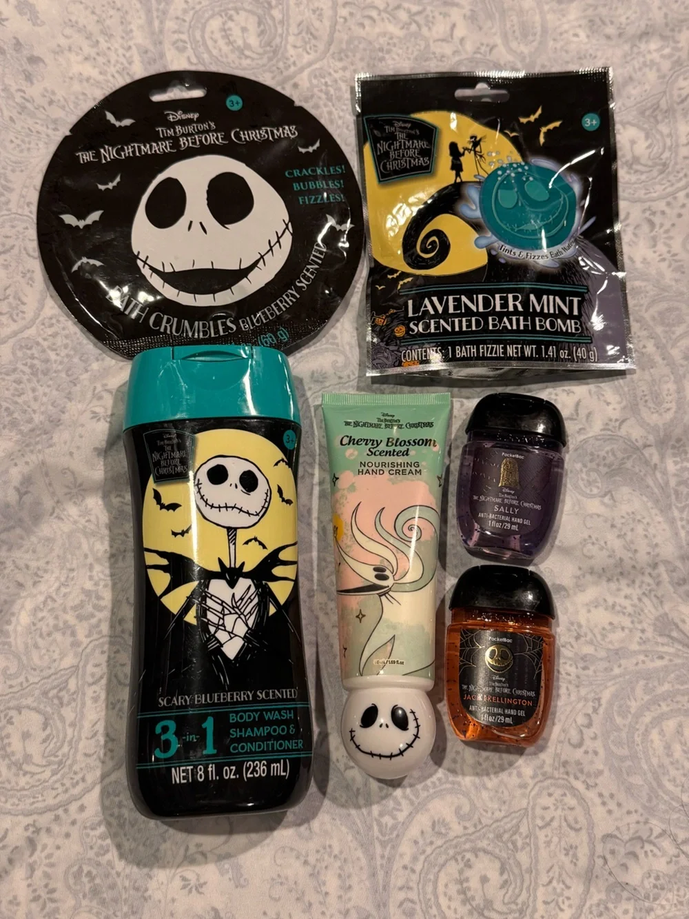 Disney The Nightmare Before Christmas Bath Set